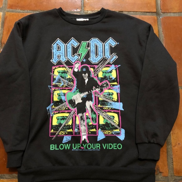Sweaters | Vintage Acdc Sweater | Poshmark